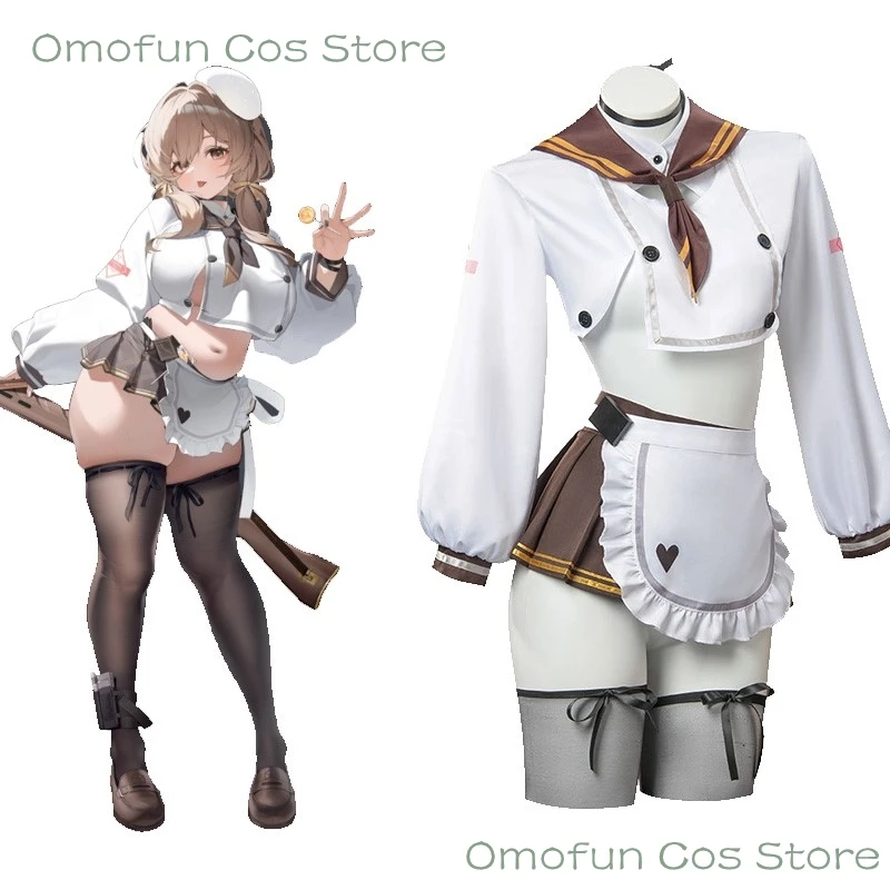 

Nikke Bready Cosplay Goddess of Victory Costume Wig Hallowen Game Outfit Women Sexy Uniforms Skirt Anim Carnival Party Dress Up
