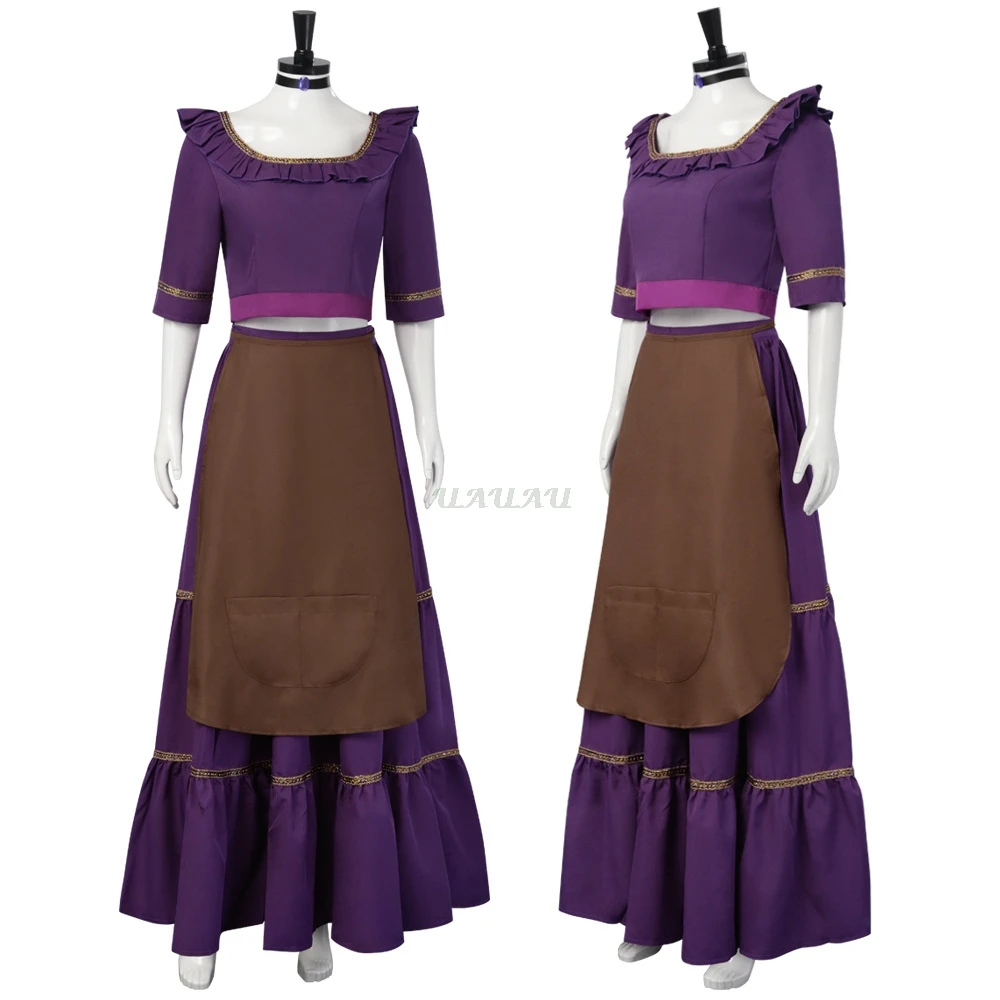 

Anime Hector Rivera Cosplay Costume Mama Imelda Purple Dress Halloween Carnival Cosplay Hector Rivera Cosplay Outfits