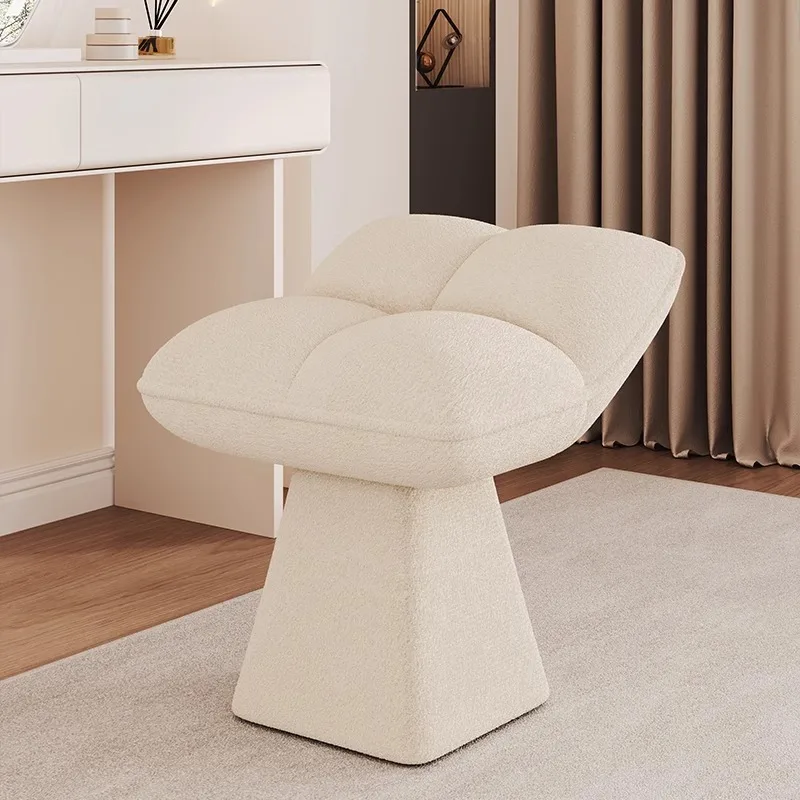

Bedroom makeup stool dresser living room small household dressing stool rotating low sofa hair stool manicure
