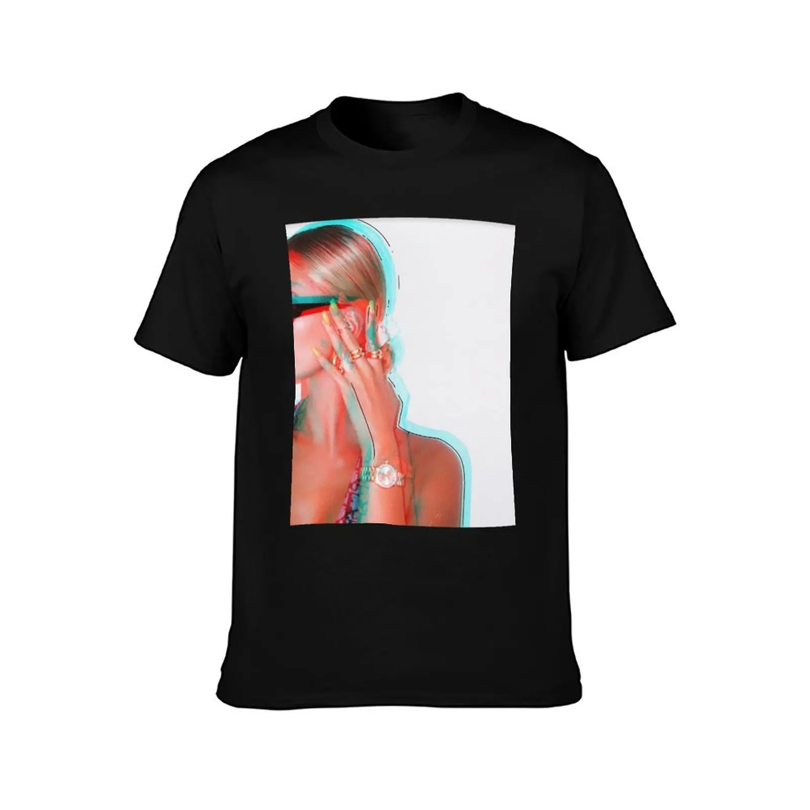 HAILEY BIEBER T-Shirt Summer Casual Cotton Tee Oversized Streetwear Tops Vintage Graphic Print Loose Fit Short Sleeve