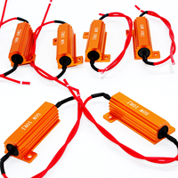 2x 4X  6X 10 ohm 50W Load Resistor Canbus Anti-Flashing Decoders For LED bulb Reverse Light Turn Signal Fog Lamp Daytime