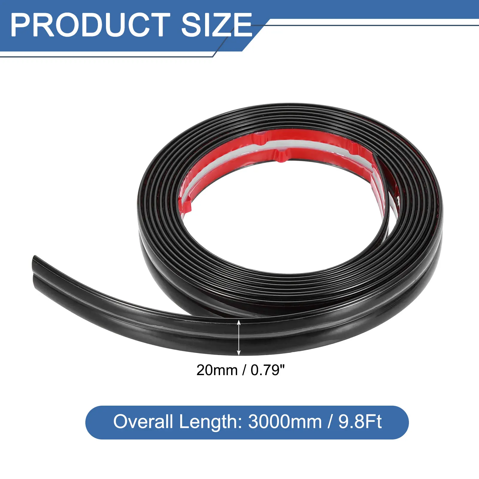1/3Meters Wall Corner Protector Trim Molding Peel and Stick Molding Trim PVC Self Adhesive Wall Corner Guards Edge Protector
