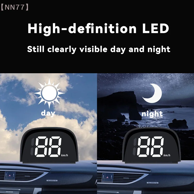 [Auto] Universal Car Head Up H - огляд і ціна Anemometer Wind Speed