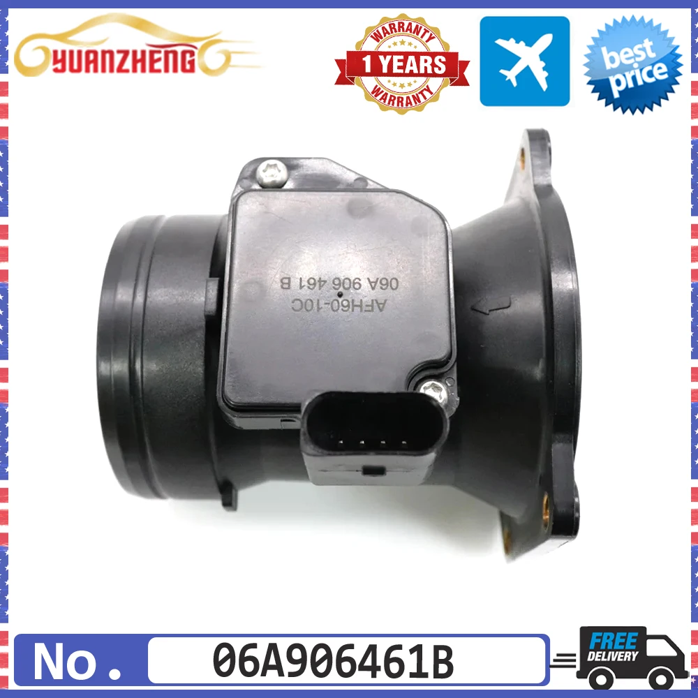 

НОВЫЙ 06А 906461 ДАТЧИК MASS AIR FLOW METER B MAF для Audi A3 A4 Q5 SEAT CORDOBA IBIZA Exeo LEON TOLEDO SKODA OCTAVIA Superb