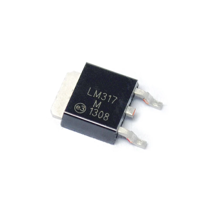 10PCS LM317MDT-TR LM317MDT LM317M  IC REG LINEAR POS ADJ 500MA DPAK TO252-3 SMD new and original