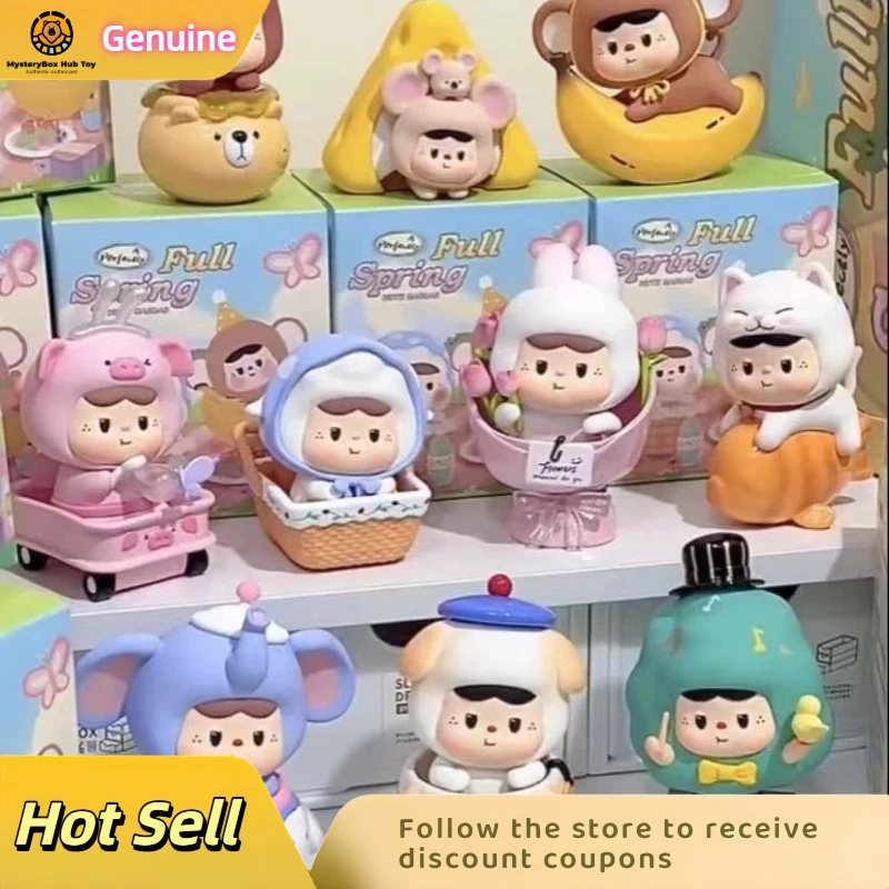 

Genuine Heyone Spot Stock With Full Spring Just Right Blind Box Ornaments Trendy Toy Doll Figure Girl Birthday Collection