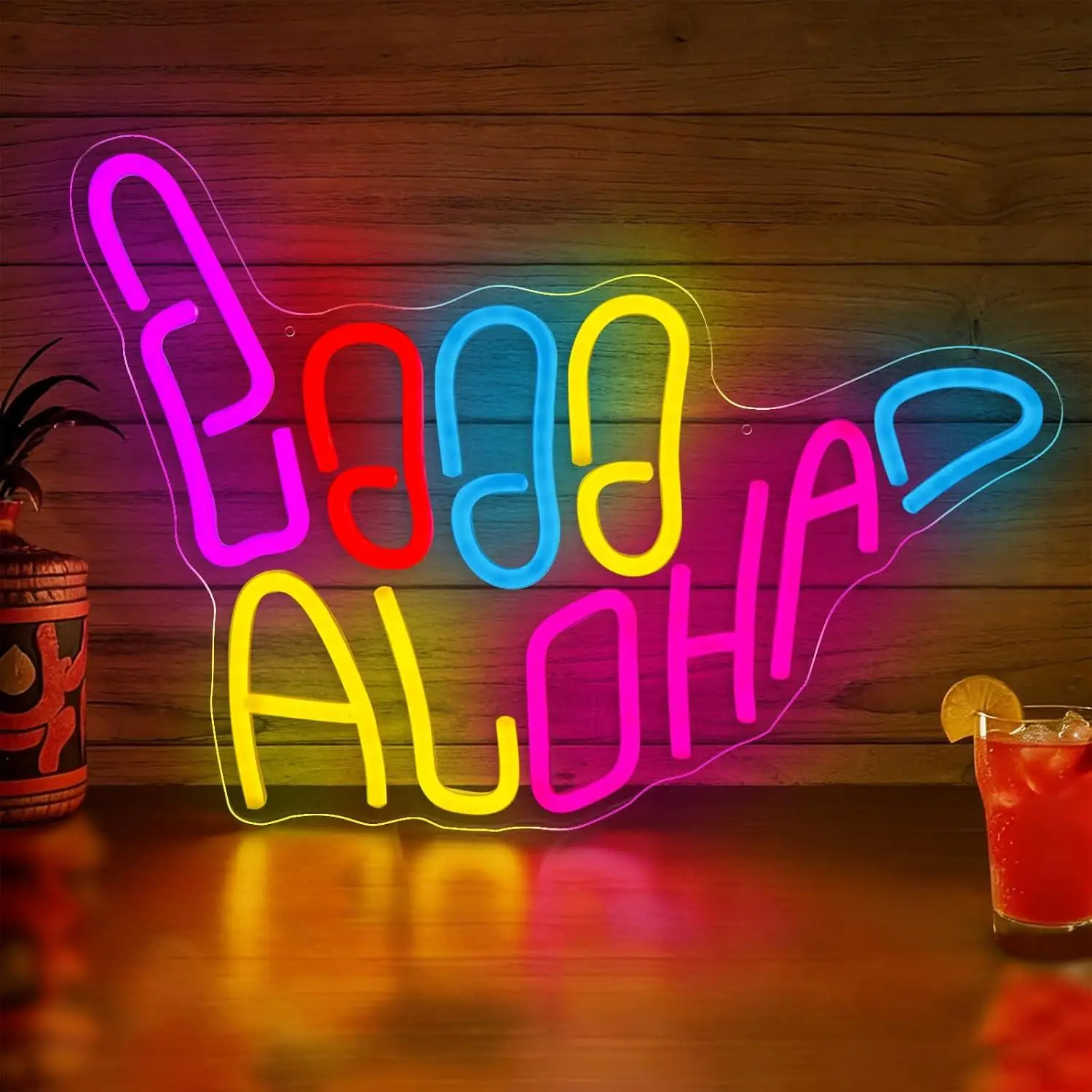 

Hand Neon Sign Gesture USB Dimmable Neon Lights for Home Gaming Room Office Hotel Pub Bar Decor Birthday Christmas Gift for Kids