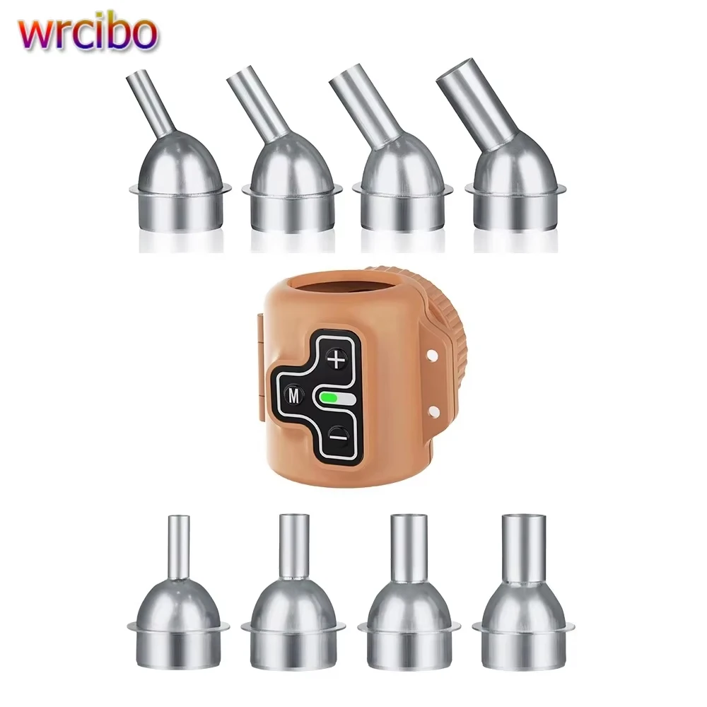 محطة مسدس الهواء الساخن AIXUN H310D H312 45 ° فوهة فوهة فوهة مسدس هواء وحلقة مقبض تحكم بلوتوث #1