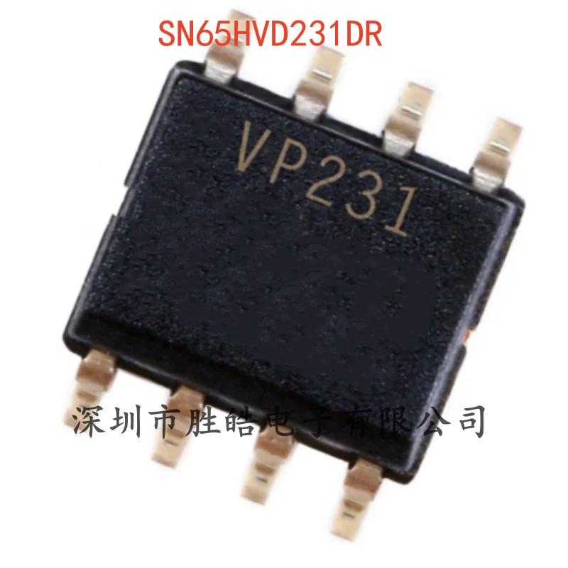 

(5PCS) NEW SN65HVD231DR Sleep Mode 3.3V CAN Transceiver Chip SOIC-8 SN65HVD231DR Integrated Circuit