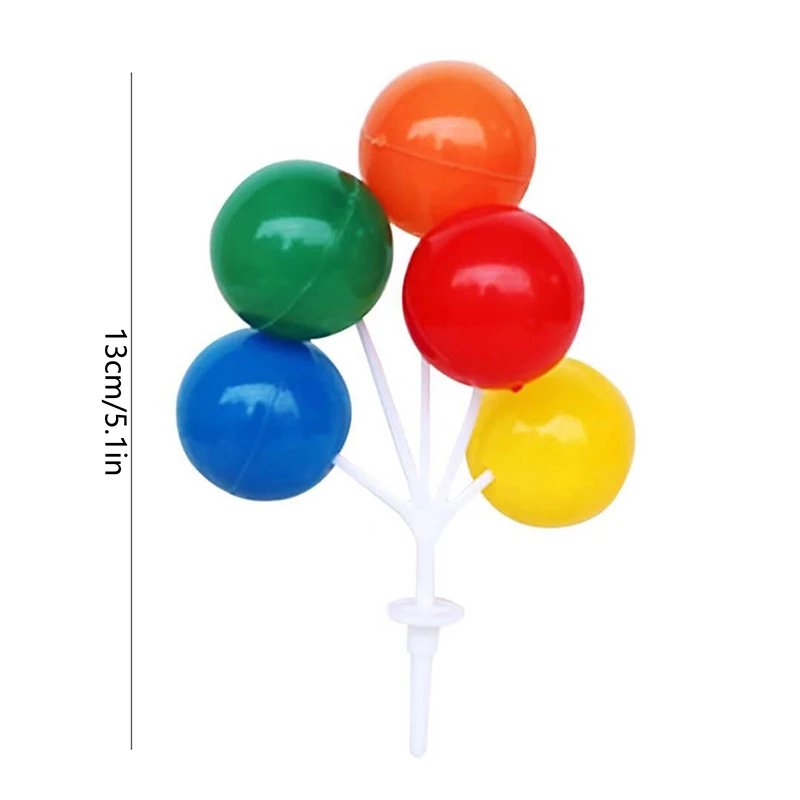 1PCS Bunte Liebe Kuchen Dekorationen Geburtstag Party Dessert Tisch Topper Liebe Herzförmige Kuchen Plugin