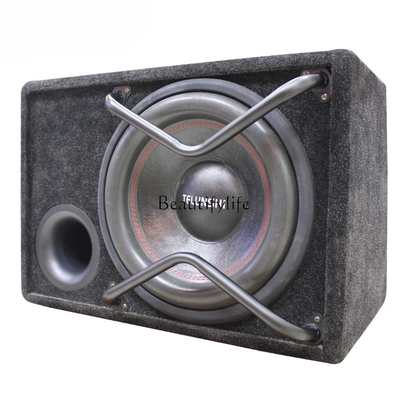 

Dual magnetic and double voice coils, high-power heavy subwoofer modified, overweight 12 inches