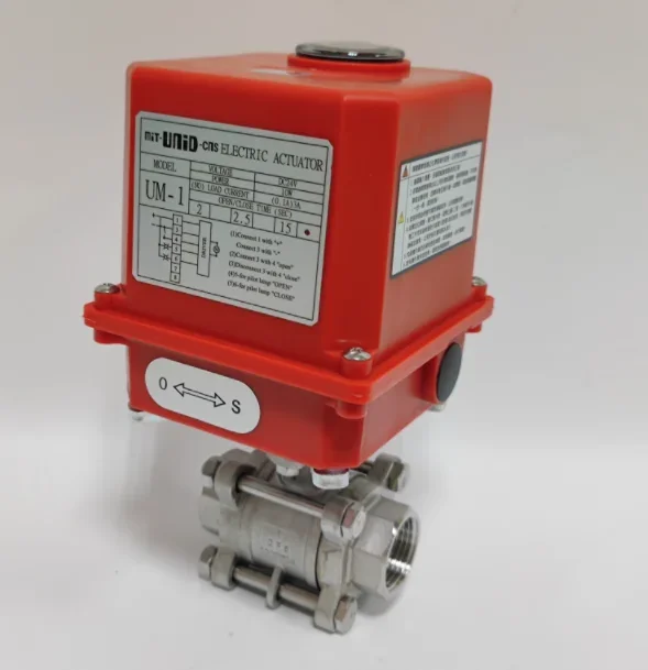 MIT-UNID-CNS UM-1 Quarter Turn Electric Valve Actuator