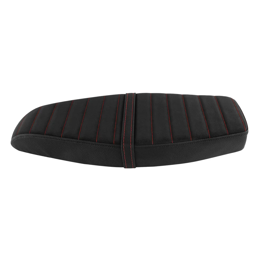 Motorcycle Seat Cushion Motorrad Sitzkissen For Simson S50 S51 S70 Rear Flat Bench Seat Cushion Black Driver Passenger Cushion