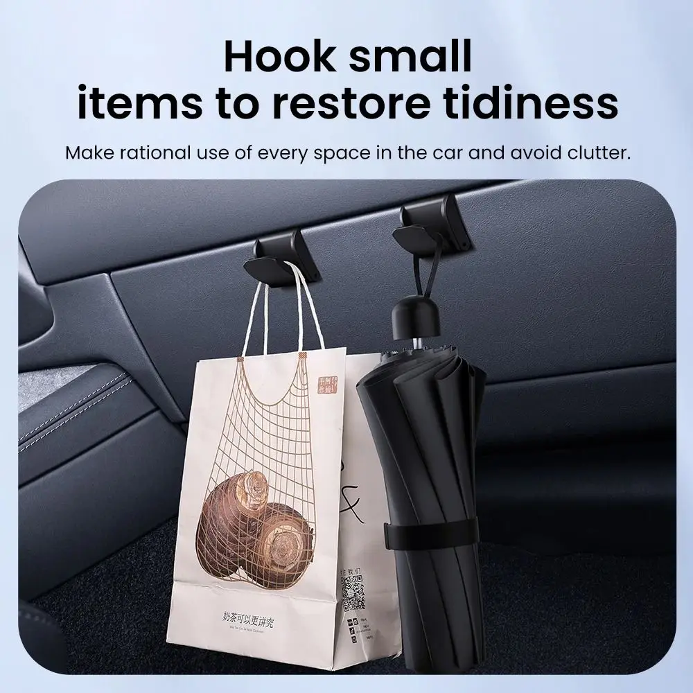 

NEW Invisible Glove Box Hook Universal Folding Car Hooks Durable Snap in Clips for Model 3 Y Highland Juniper Car Accessories