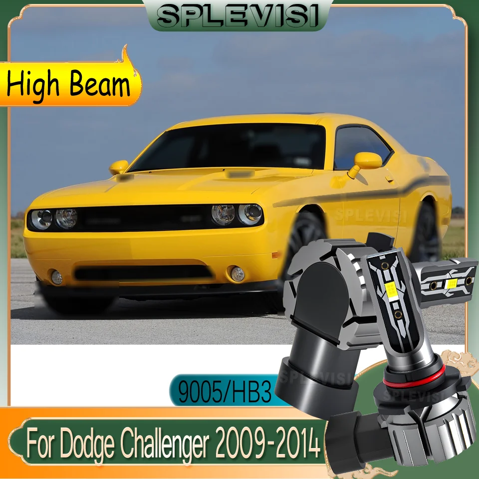 

Longer Life 60000 Hours Lifespan Reliable for Years Headlight LED High Bulbs For Dodge Challenger 2009 2010 2011 2012 2013 2014