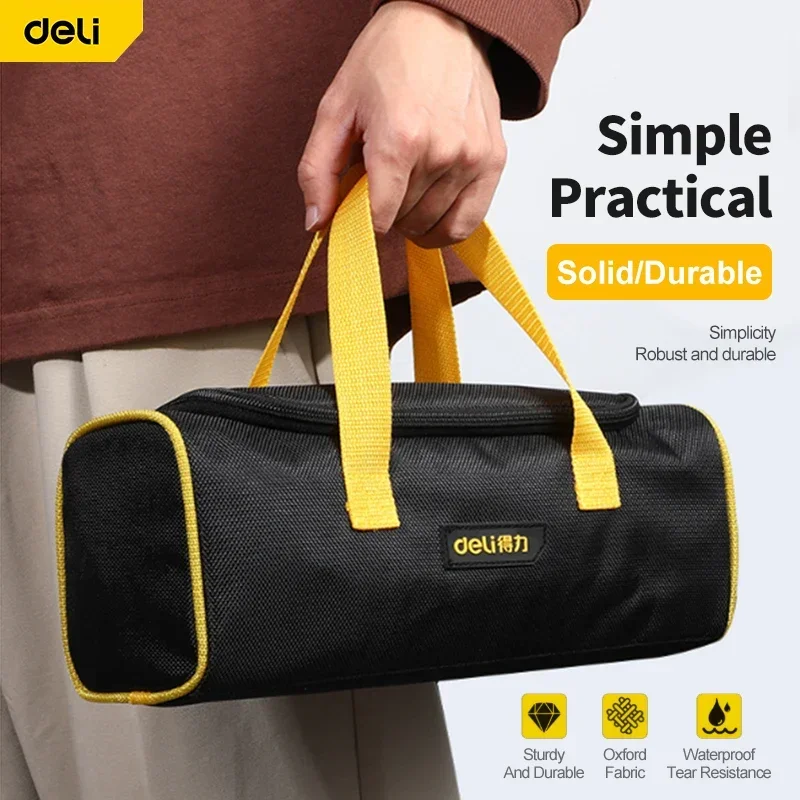 Multi-Function Tool Bag 1680D Oxford Cloth Electrician Bag, Multi-Pocket Waterproof Anti-Fall Professional Storage Bag 공구가방