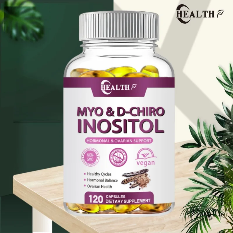 Myo DChiro Inositol Capsules with Folate Boost Ovarian Function Hormone Balance Fertility