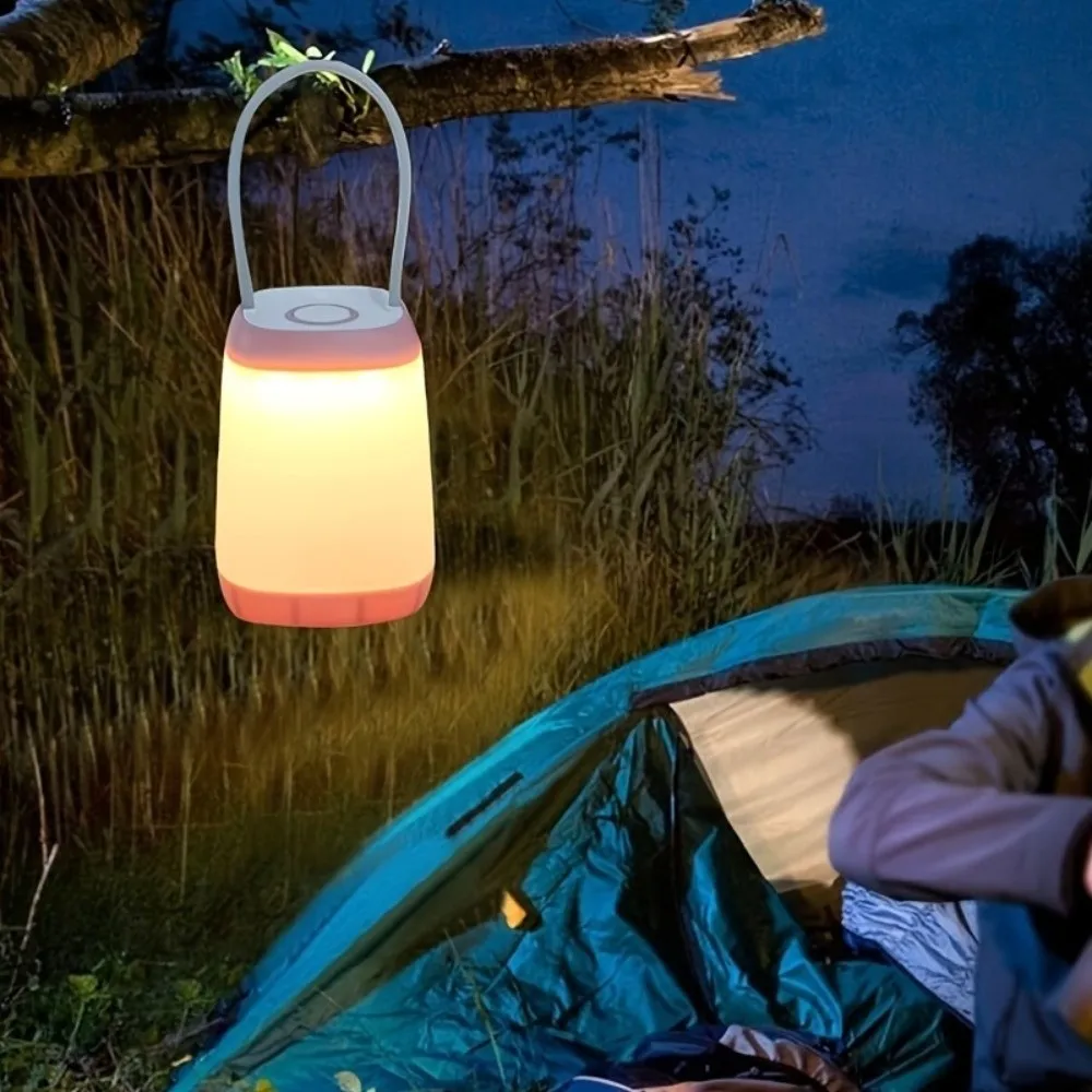 Durable 3 Light Modes LED Camping Lights LED Portable Emergency Lamp Multifunctional Bright Night Reading Lights Bedside