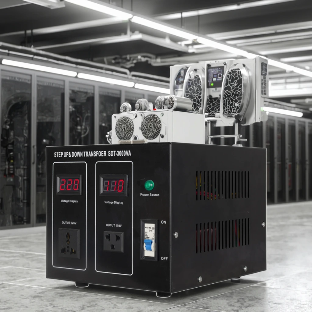 Transformer Manufacturers SDT-3000W Power Transformer 220V to 110V Converter Single Phase LCD Display Machines and Equipments