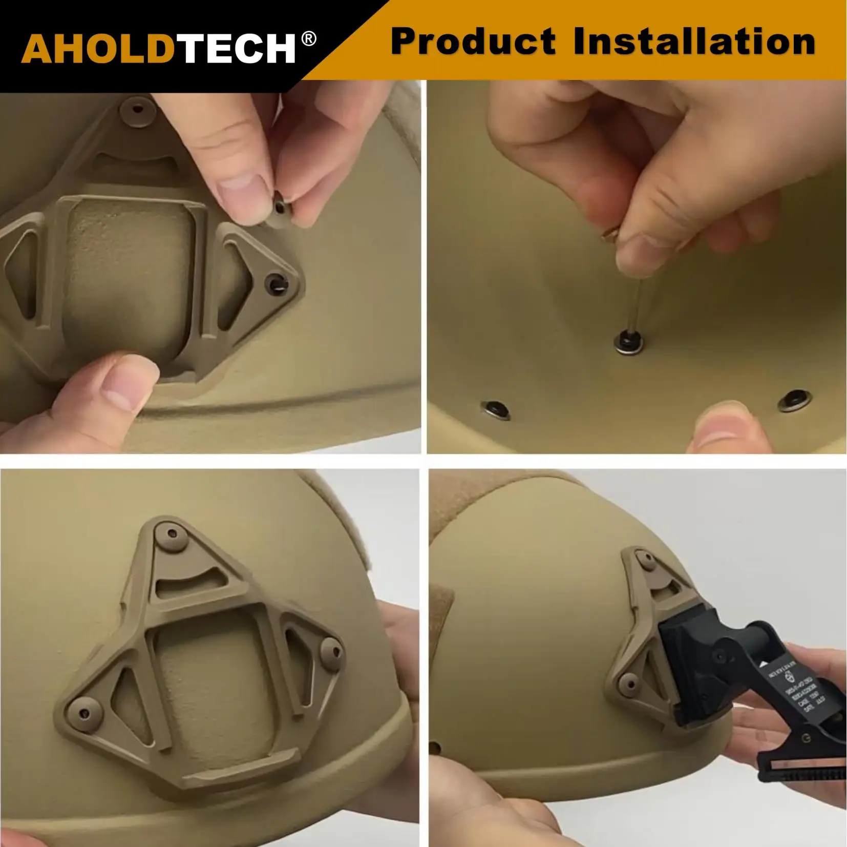 Aholdtech Wilcox L4 Helm Shroud Nvg Mount Adapter Voor Snelle Mich Wendy Tactische Kogelvrije Helm Accessoires