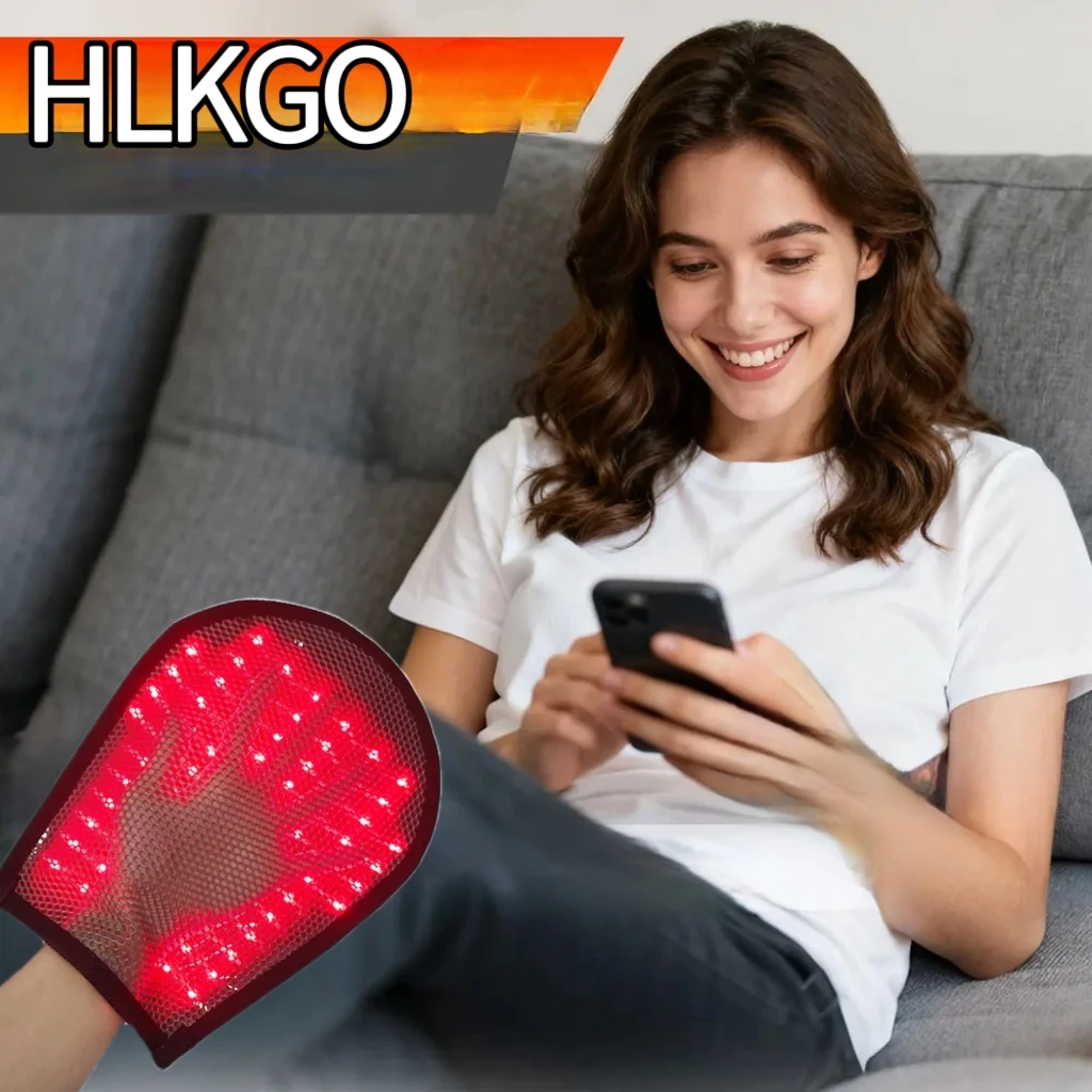 Advanced NIR & Red Light Glove For Finger Joint Mobility, Hand Pain & Palm Discomfort Relief
