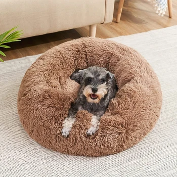 Plush Round Pet Bed 29