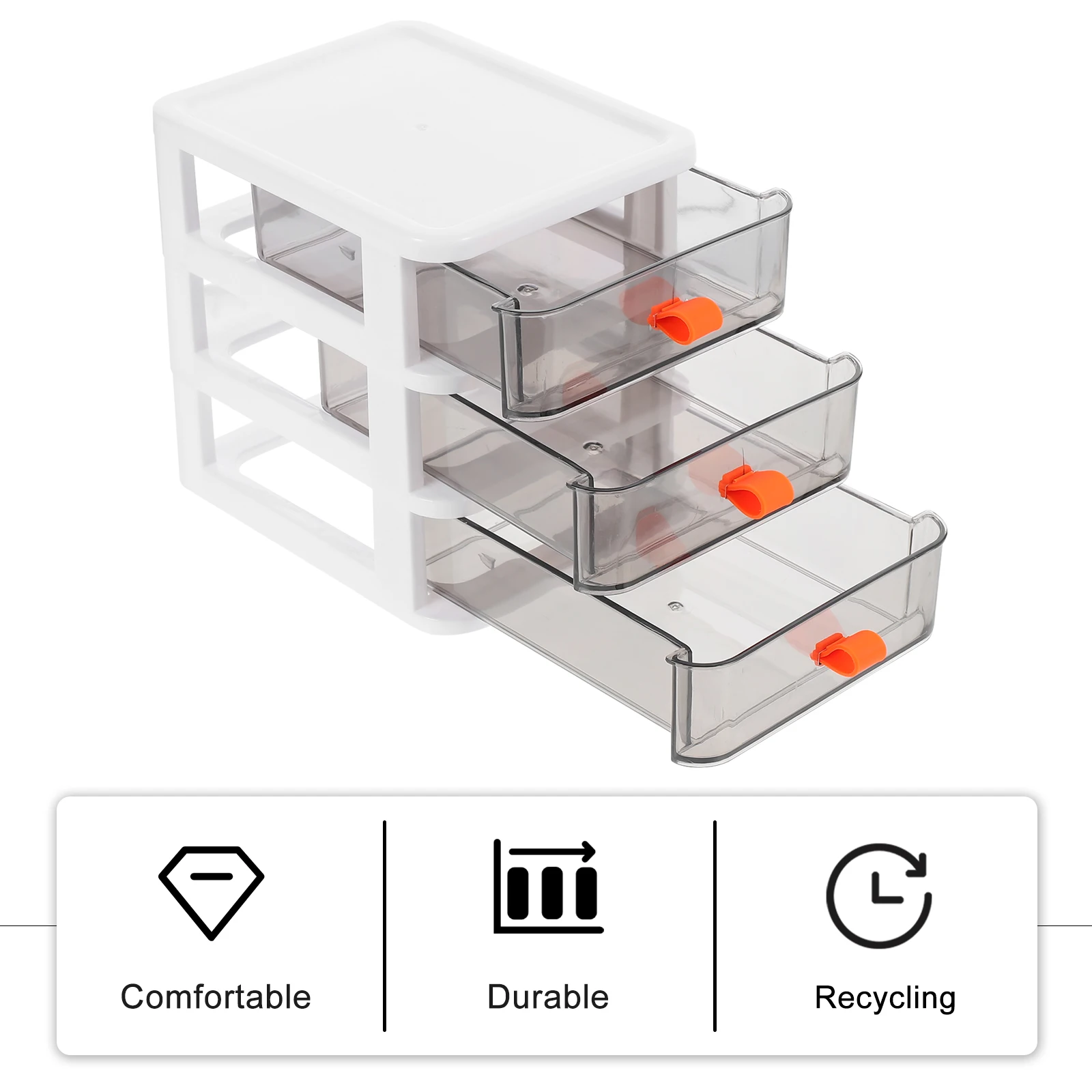 

Dressing Table Desktop Storage Box Office Work Tpe Organizer Drawers Type Sundries Holder