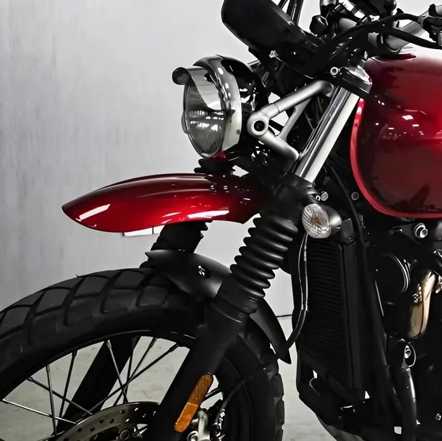 New High/Low Front Mudguard Splash Flap Fender Protector Cover Fit For Triumph Scrambler 900 2019-2025 Motorcycle Accessories - view 4
