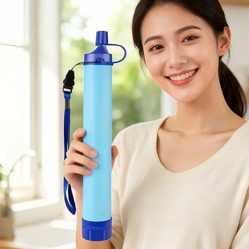

Emergency Water Filter Professional-Portable Purifier for Mountaineering Survival Disaster Response Reliable Drinking Water