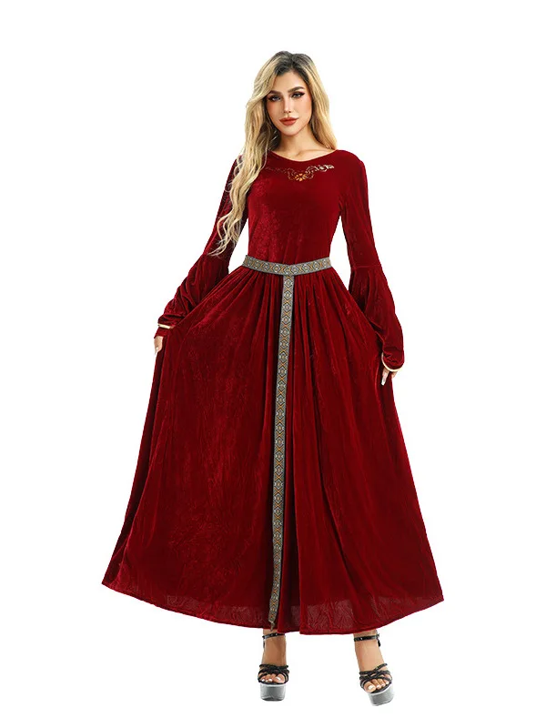 

Гражданский костюм на Хэллоуин в стиле Ренессанс, фермерский дом, винтажный придворный костюм Sle Dr, средневековая цельная юбка для женской моды