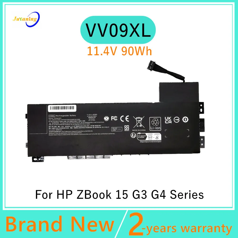 

Аккумулятор для ноутбука VV09XL для серии HP ZBook 15 G3 G4 HSTNN-C87C HSTNN-DB7D 808398-2B1 808398-2B2