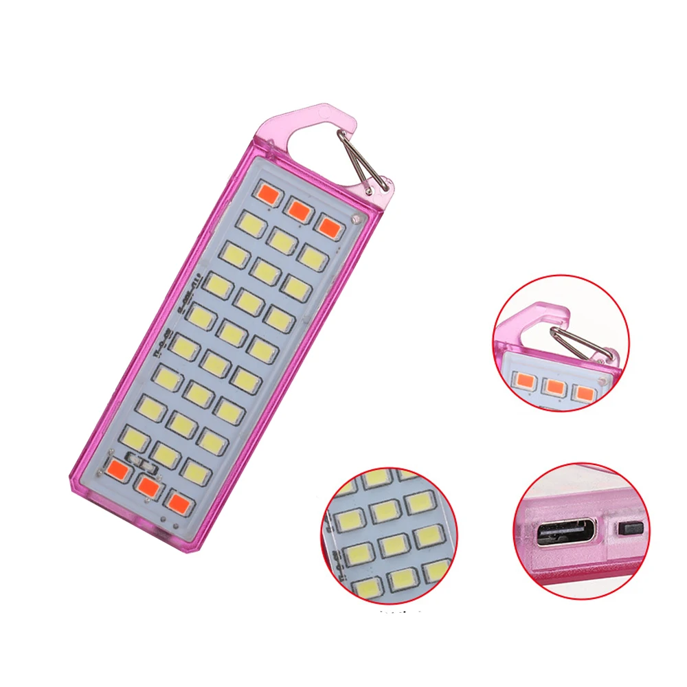 Fashion Styling Flashlight Rechargeable Work Light Keychain Light Camping Lamp Easy To Carry Multiple Lighting Modes Waterproof