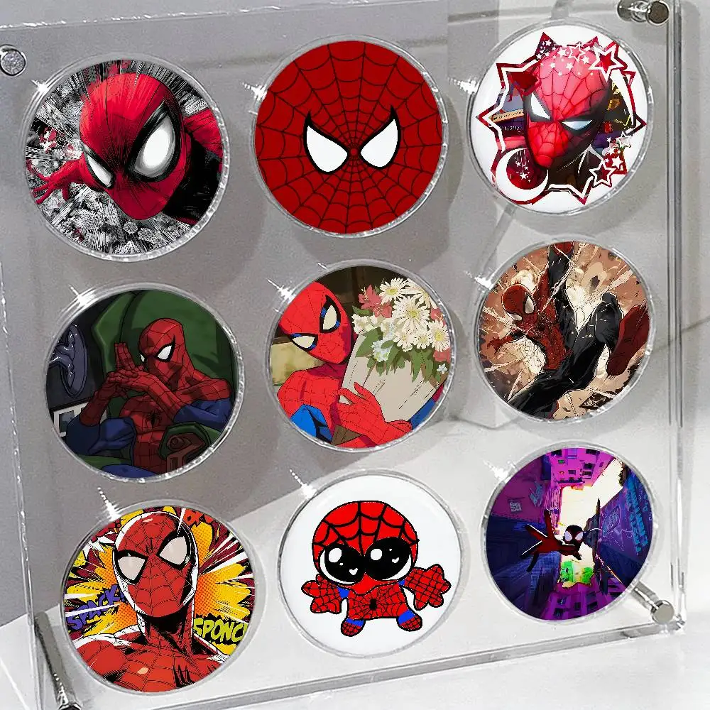 Cool-S-spider-manS Movie Badge Pins For Friend, Backpack, Clothing, Collectible Accessories, Jewelry Gift