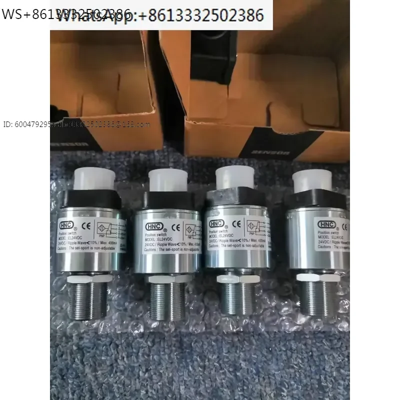 EL24VDC HNC Position Switch NEW MODEL:EL24VDC 24VDC/Ripple Wave 10%/Max.400mA Cautions:The set-sport in non-adjustable