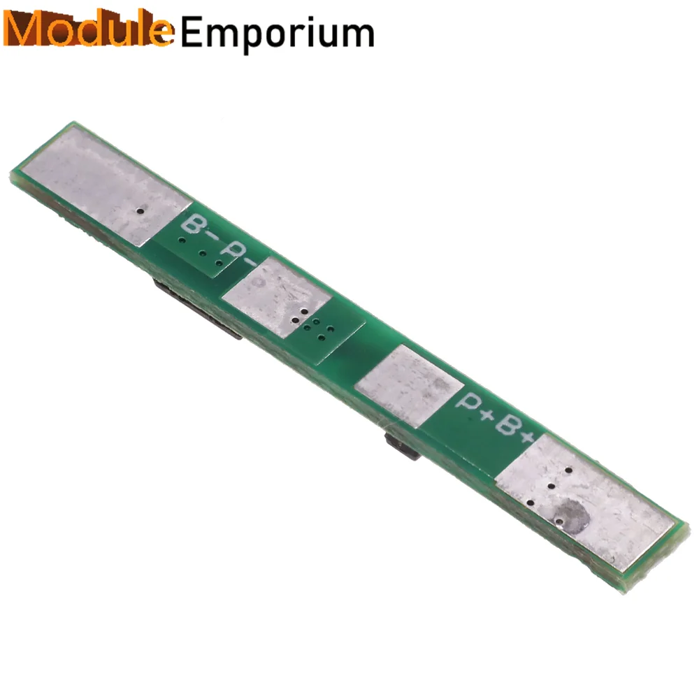 10pcs 1S 3.7V 3A li-ion BMS PCM battery protection board pcm for 18650 lithium ion li battery