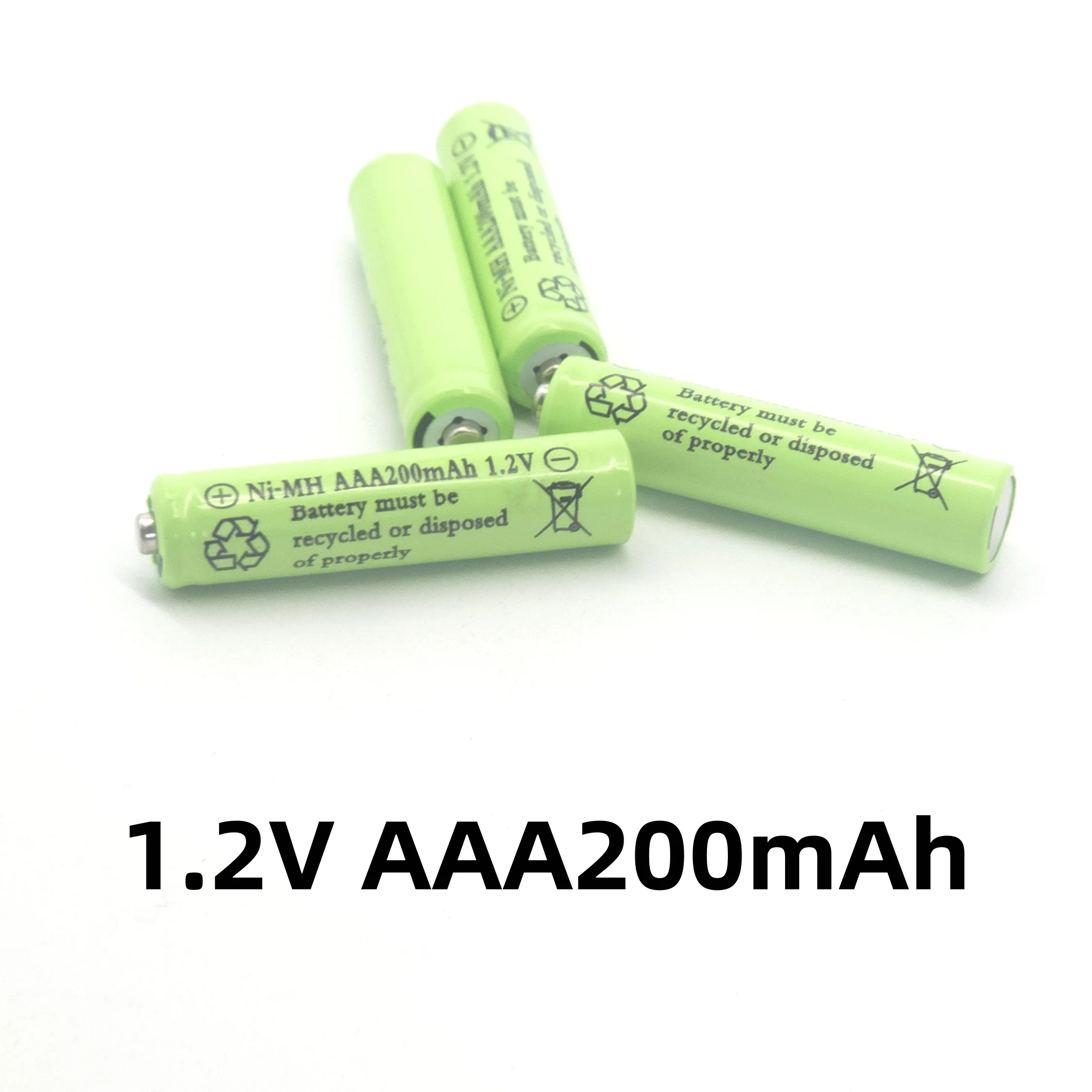 Batterie AAA rechargeable 1,2 V 200 mAh – Spéciale pour voitures télécommandées, compatible avec les jouets/microphones/consoles de jeux