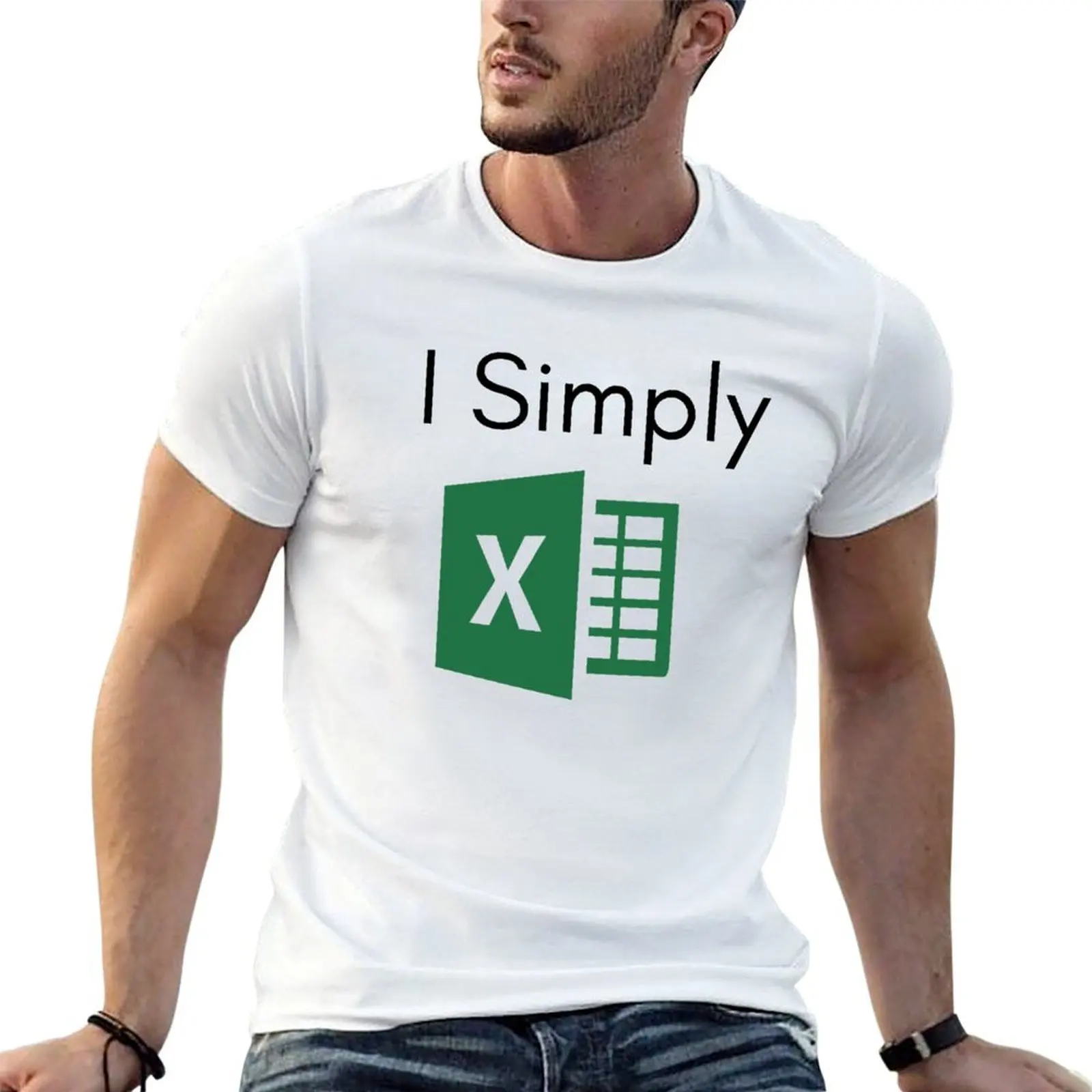 Funny Accountant Spreadsheet I Simply Excel T-Shirt funny gifts football t shirt mens designer t shirt