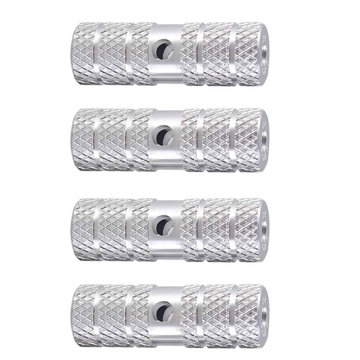 

2 Pair Bicycle Pegs Foot Pegs for Mountain Bikes Parts Red Pedals 95mm 10mm Quick Release Easy Install Aluminum Alloy Bike
