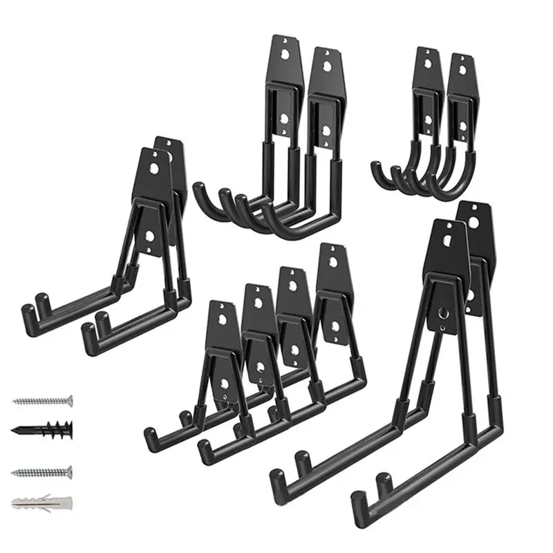 SDFC-12 Pieces/Set Of With Screws And Sturdy Hooks Iron Hooks Suitable For Load-Bearing Home Decoration Hooks