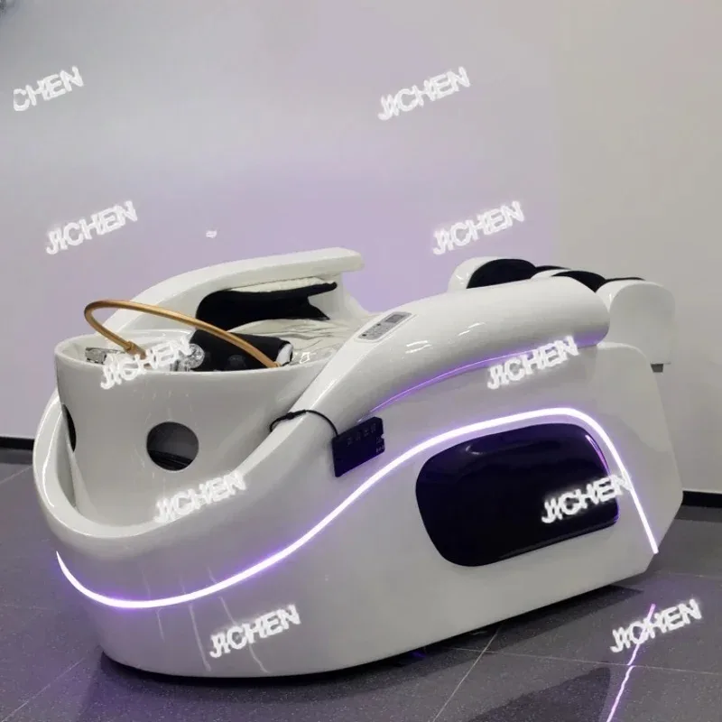 

ZQR прочный интеллектуальный шампунь для воды, кровать для велосипедной раковины, профессиональный салонный стул для шампуня, спа-терапия, Cama Champú, уникальная мебель