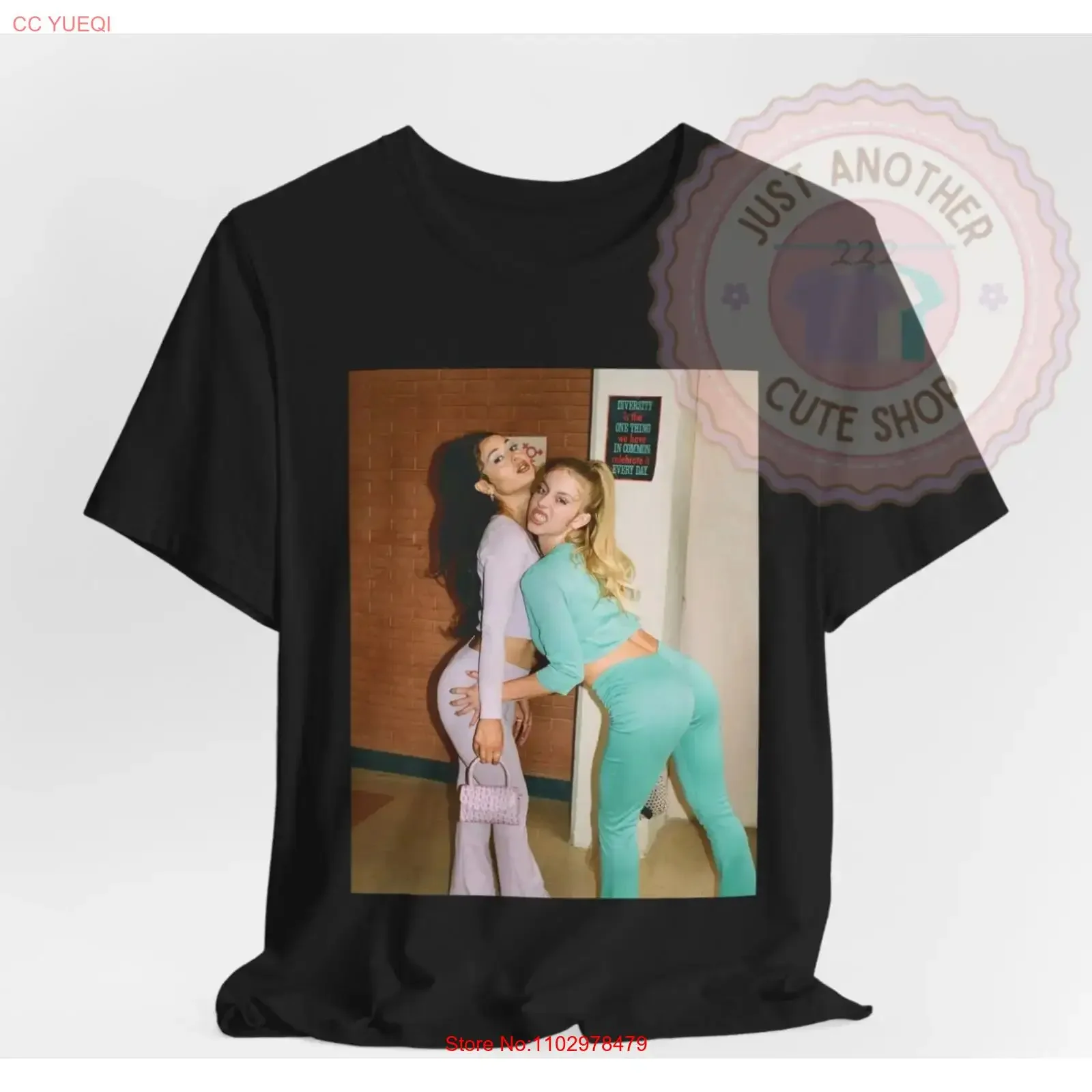 Camiseta EUPHORIA de Maddy Perez y Cassie Howard, estilo vintage lavado, para uso diario, informal, unisex