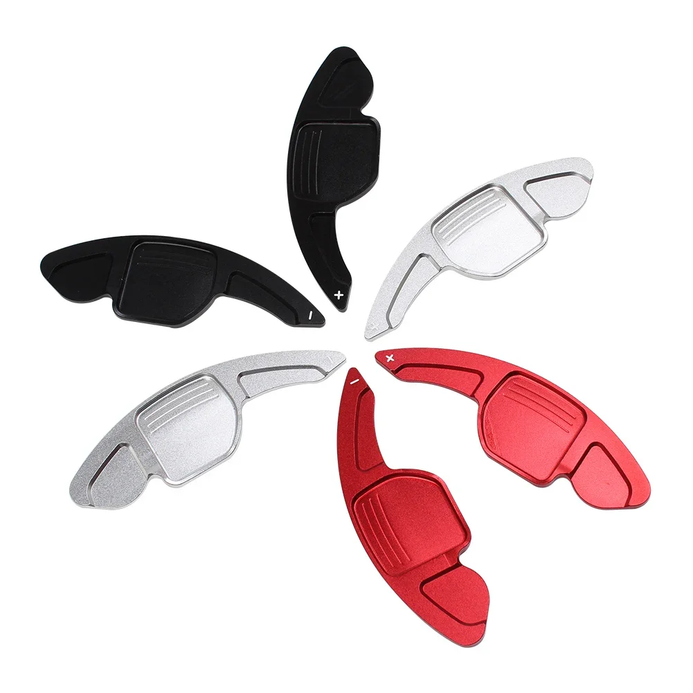 For Seat Alhambra Ateca Leon4 5F FR Cupra Car Steering Wheel Paddles Extend DSG Stickers for Seat leon 2021 mk4 Paddle Shifter