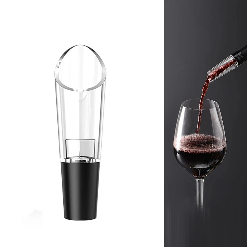 YOMDID Creative Wine Decanter Red Wine Pourers Useful Wine Aerating Pourer Portable Wine Aerator Pouring Tool For Bar Restaurant