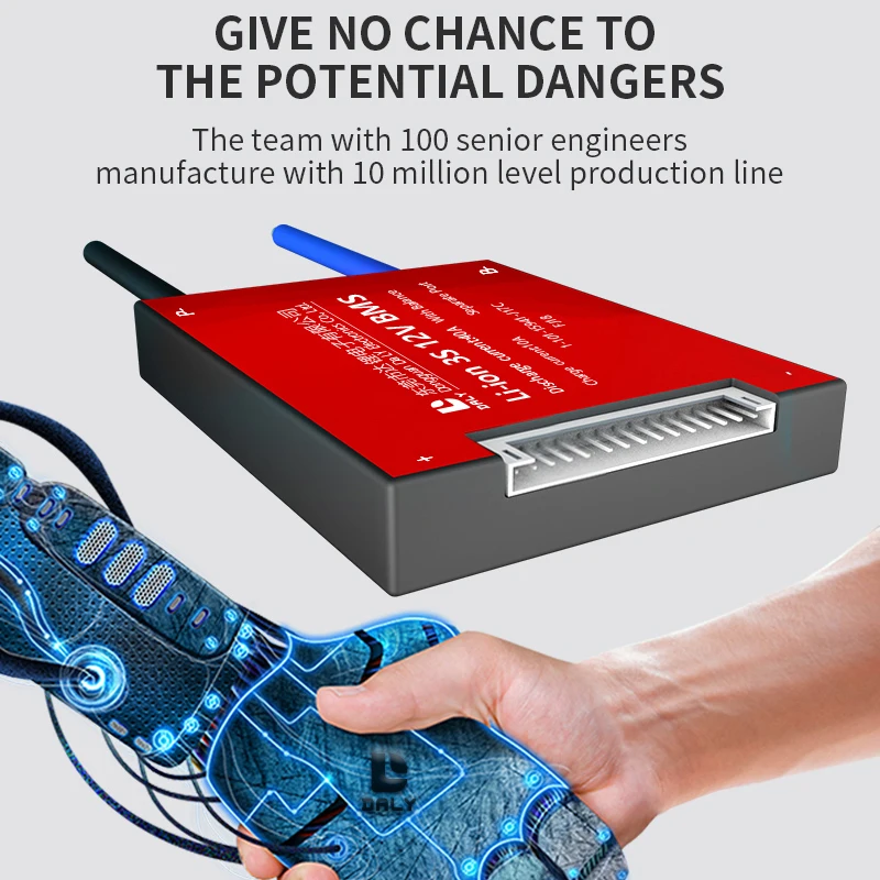 14S 48V 15A-80A 18650 Battery Protection Board BMS Common Port with Balanced