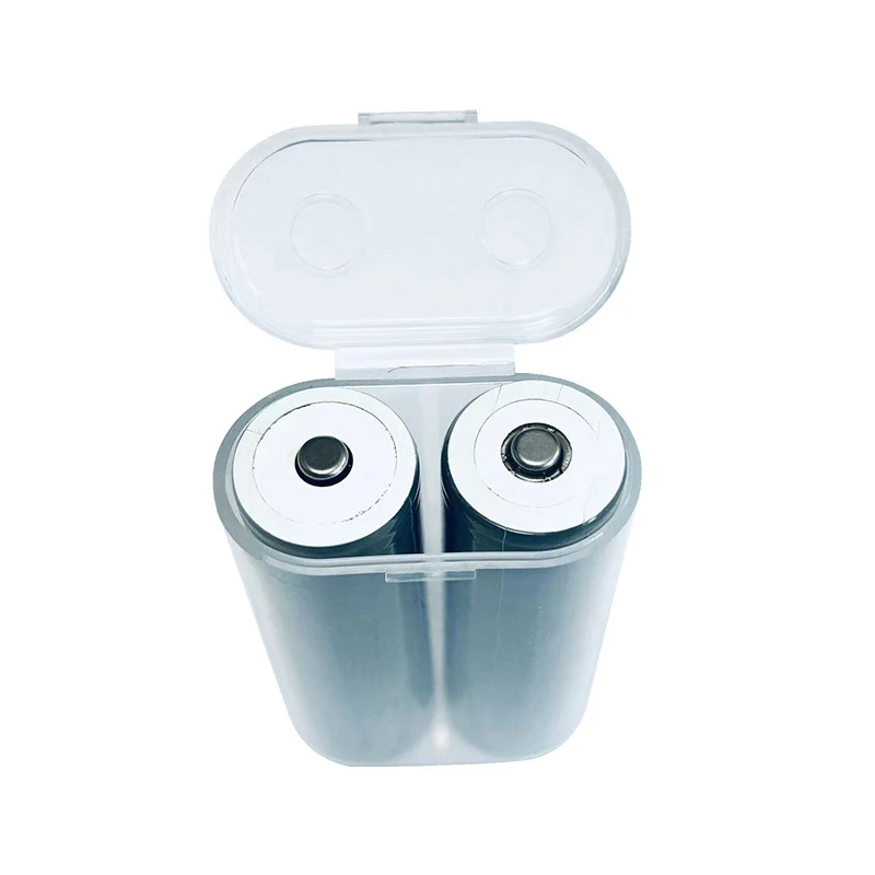 1 Piece Section 20700 21700 Plastic Transparent PP Battery Storage Box 21700 Storage Box Battery Accessories