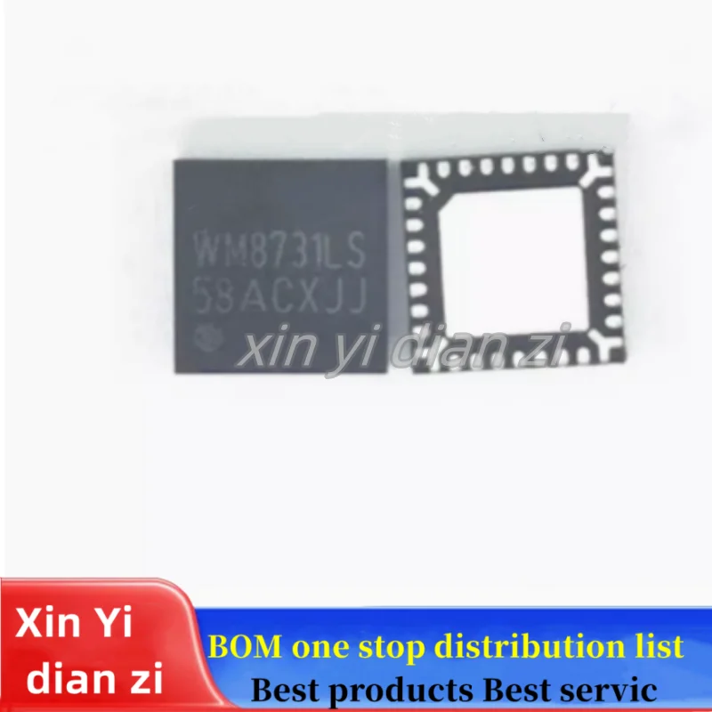 1pcs/lot WM8731LS WM8731 QFN amplifier ic chips in stock