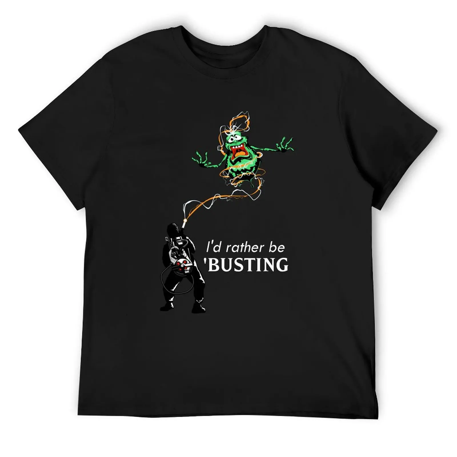 

I'd rather be Ghostbusting T-Shirt aesthetic clothes anime graphic t shirt vintage shirts graphic tee men