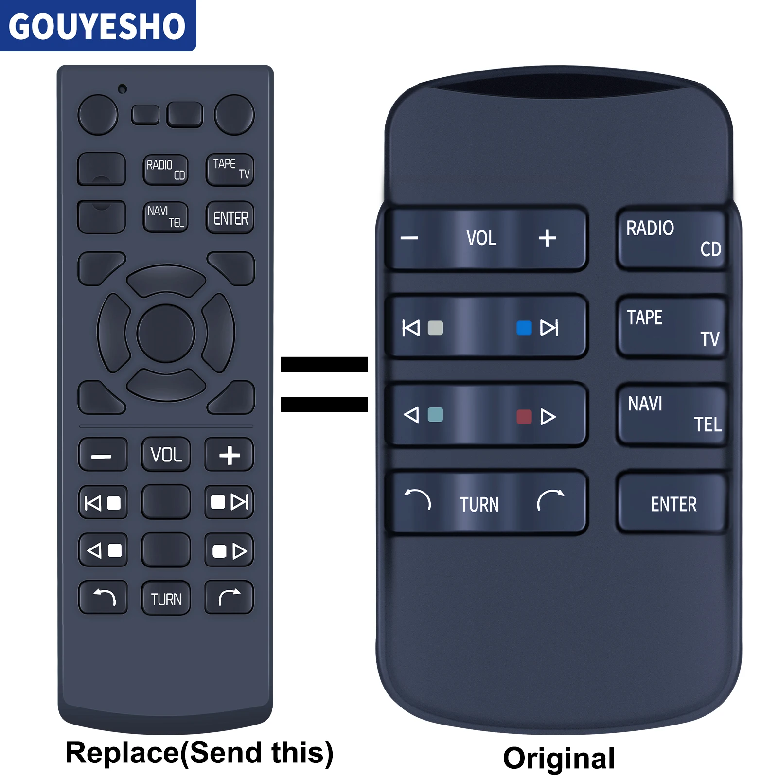 

New Remote Control For Mercedes Benz S-Class W220 Radio Multimedia A2208202889