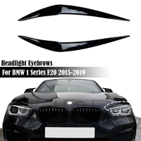 2PCS Headlight Evil Eyebrows Eyelids For BMW F20 F21 1 Series 116d 118i 120i 120d M140i 2015-2018 Front  Headlamp Eye Lid  Cover