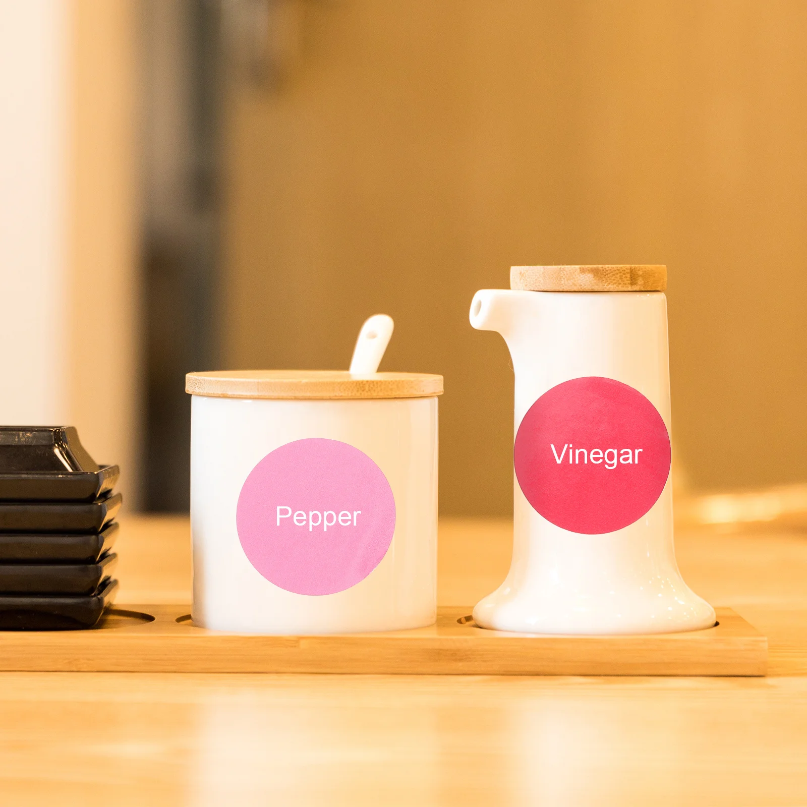 

4 Rolls Colorful Coding Label Stickers Adhesive Dot Labels Round For Organization Classify Sorting File Folders